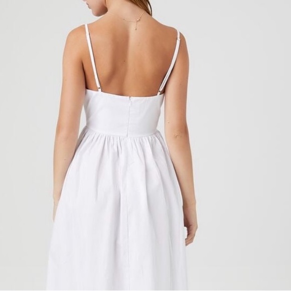 Forever 21 White Maxi Dress - Size XS - Picture 3 of 4